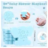 Swiffen 50 Sets Baby Shower Soap Favors For Guests Boy Mini Handmade Scented Soaps With Thank You Tags And Organization Bags For Shower Gender Reveal Party Favors(It