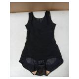 REYEOGO Shapewear Bodysuit for Women Tummy Control Butt Lifter Panty Hi-Waist Trainer Stomach Body Shaper Slimming Girdles(Black, Medium)