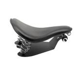 YHMOTO 13" Cushion Motorcycle Solo Seat Spring w/Seat Base Black Replacement for Harley Honda Shadow Spirit ACE VT 1100 750 Yamaha Kawasaki Suzuki Sportster Bobber Chopper