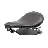 YHMOTO 13" Cushion Motorcycle Solo Seat Spring w/Seat Base Black Replacement for Harley Honda Shadow Spirit ACE VT 1100 750 Yamaha Kawasaki Suzuki Sportster Bobber Chopper