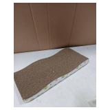 TIMHAKA Cat Scratching Board, Corrugate Cat Scratcher for Indoor Cats  Cat Scratch Pad with Premium Scratch Textures Design, Cardboard Cat Scratcher with Double-Sided Usability 1pk