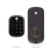 Yale | LiftMaster Smart Lock with Touchscreen Deadbolt - Works with myQ App & Key by Amazon in-Garage Delivery when paired with Smart Garage Hub (sold separately), Oil Rubbed Bronze