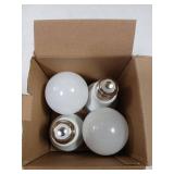 LED Light Bulbs, 100 Watt Equivalent A19, 13W 5000K Daylight White 1500 Lumens Non-Dimmable Bright E26 Edison Medium Screw Bulbs for Home Bedroom Kitchen Living Room Office Lamp, 4-Pack