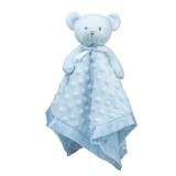 Pro Goleem Teddy Bear Lovey Baby Security Blanket for Boys and Girls Unisex Soft Lovie Baby Gifts for Newborn Toddler Snuggle Toy Stuffed Animal Blue 16 Inch