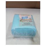 Amakunft Rabbit Pee Pads, Pet Toilet/ Potty Training Pads, Super Absorbent Guinea Pig Disposable Diaper for Hedgehog, Hamster, Chinchilla, Cat, Reptile and Other Small Animal (20pcs-18 x13, Blue)