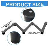 WIPHANY Hockey Stick Handling Training Aid Adjustable Hockey Stickhandling Trainer Suitable for On or Off Ice Lightweight Portable Hockey Training Aid for Improving Puck Control Dangler