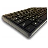 USB Keyboard with Russian English (Cyrillic) Letters/Characters- Full Size Slim Desktop Design