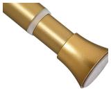 EBOATOP Tension Curtain Rod - Gold Shower Curtain Rod - Adjustable 32 to 41 inch Spring Tension Shower Rod No Drilling Non Slip, Gold