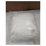 Super Soft Double Blanket White 60 x 79in
