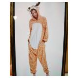Unisex Adult Onsie Halloween Costume Deer XL