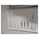 SaltWrap Daily Fitness Planner - Gym Workout Training Log, Weightlifting Exercise Journal, and Food/Diet Tracker - Daily and Weekly Pages, Goal Tracking, Spiral-Bound, 7 x 10 inches