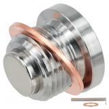 Dsnaduo 1PC Stainless Steel Magnetic Sump Engine Oil Drain Plug Fit Porsche 911 986 996 997 Boxster Cayman
