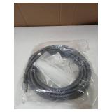 4K HDMI Extension Cable 30 Feet, HDMI 2.0 Braided Extender Male to Female Cord, Pure Copper 3D 4K@60Hz 2160p 1080p HDR HDCP 2.2 ARC (with 25 Ties, 25 U Nails, 2 HDMI Adapters)- 30FT