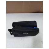 PackIt Freezable Snack Box, Black, Built with EcoFreeze Technology, Collapsible, Reusable, Zip Closure with Buckle Handle, Perfect All Ages and Fresh Snacks on the go