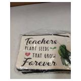Teacher Appreciation Makeup Bags 12pcs