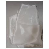 White Satin Pillow Cases 2pk Standard