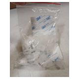 LED Rope Light Clips Holder 48 Pieces PVC Clips with 48 Piecs Screws for LED Light Wall Mount and Bar Mount