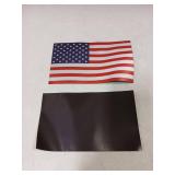 American Flag Magnets 2pk 7 x 4in