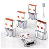 USB to USB C Adapter for iPhone 16 Charger 5Pack,USBC Female to A Male OTG Type C Converter for Apple Watch Ultra iWatch 7 8 9 10,iPhone 15 14 13 Plus Pro Max,AirPods,iPad,Car,Samsung S24