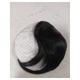 Clip In Bangs 100% Human Hair Bangs Clip In Hair Extensions Clip On Bangs French Natural Black Clip In Bangs Real Human Hair Fake Bangs For Natural Hair