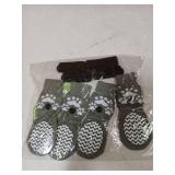 Anti Slip Dog Socks with Grippers for Hardwood Floors, Dog Shoes for Hot/Cold Pavement, Boots & Paws Protectors to Prevent Licking, Traction Booties for Senior Small Large Dogs