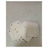 Command Medium and Large Picture Hanging Strips, Damage Free Hanging Picture Hangers, No Tools Wall Hanging Strips for Living Spaces, White, 8 Medium Pairs and 8 Large Pairs