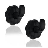 Filta Modern Towel Hooks and Coat Hooks,Matte Black Wall Hooks,Robe & Towel Hooks for Bathroom Wall Mounted,Duty and Stylish Wall Coat Hooks For Hanging Clothes, Hats, Bags, Kitchenware, Towels(2 Pack