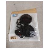 JJC 2-Pack 49mm Front Lens Cap Cover with Cap Keeper for Canon EF 50mm f1.8(Not for EF 50mm f1.4 or f1.2L Lens), EF-M 15-45mm f3.5-6.3, Sony E 55-210mm f4.5-6.3, E 50mm f1.8 & More 49mm Thread Lenses