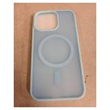 SUPFINE Magnetic for iPhone 13 Pro Case (Compatible with MagSafe) (Military Grade Drop Protection) Slim Translucent Matte Shockproof with Anti-Fingerprint Phone Case,Light Blue