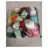 20 Acrylic Yarn Skeins - 438 Yards Multicolored Yarn in Total Great Crochet and Knitting Starter Kit for Colorful Craft Assorted Colors