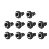 uxcell M2x4mm Thread Button Head Hex Socket Cap Screw Bolt 100pcs