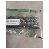 MAYJOYDIY 5 Yard Black Boho Jacquard Ribbon 2inch Woven Ethnic Geometric Ribbon Trim Vintage Embroidery Polyester Ribbons for Sewing, Handmade Bag, Gift Wrapping, Clothing Decoration