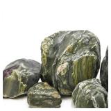 KINGRUI Aquarium River Rock Decorative Stones Fish Tank Rocks Aquarium Landscapes 20LB Decoration Stone for Aquariums Aquascaping Terrariums,Paludariums,and Gardens(4-9inch/4PCS)