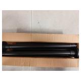 CorkLatta Black Shower Curtain Rod 31 to 80 Inch,1 Inch Diameter Adjustable Spring Tension Stainless Steel Telescoping Rod,Easy Install,No Rust