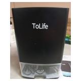 ToLife Dehumidifiers for Home 30 OZ Water Tank with Auto-Off, Portable Small Dehumidifier for Room, Bathroom, Bedroom, RV, Closet 500 sq.ft, 7 Colors LED Light, Black, TZ-C1