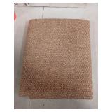 Indoor Rugs for Entryway: 3x5 Ft Area Rug Washable Rugs - Non Slip Boho Entry Rugs for Inside House- Braided Cotton Floor Carpet Throw Rug for Kitchen Entrance Front Door Porch Living Room Brown