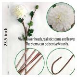 ATFL Artificial Silk Flowers Dahlia 24