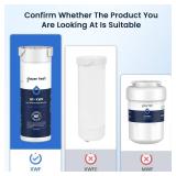 GLACIER FRESH XWF Replacement for GE XWF Refrigerator Water Filter Pack of 4 (Not XWFE)