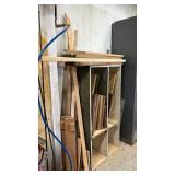 Miscellaneous Wood and wooden shelf