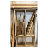 Miscellaneous Wood and wooden shelf