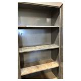 Metal Cabinet 78 inches tall, 35 inches wide and 18 inches deep