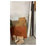Scrap wood, pvc pipe, and more