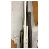 Scrap wood, pvc pipe, and more