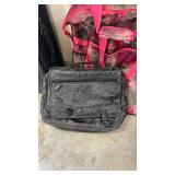 Rolling Pack, Leather briefcase and Backpack