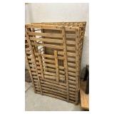 Animal hutch or cage - has broken pieces 35 inches tall, 23 inches and 18 inches deep