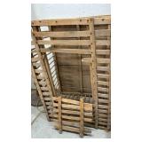 Animal hutch or cage - has broken pieces 35 inches tall, 23 inches and 18 inches deep