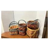 Patriotic Americana Woven Baskets