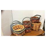 Patriotic Americana Woven Baskets