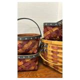 Patriotic Americana Woven Baskets