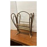 Folk Art Twig Magazine Rack
